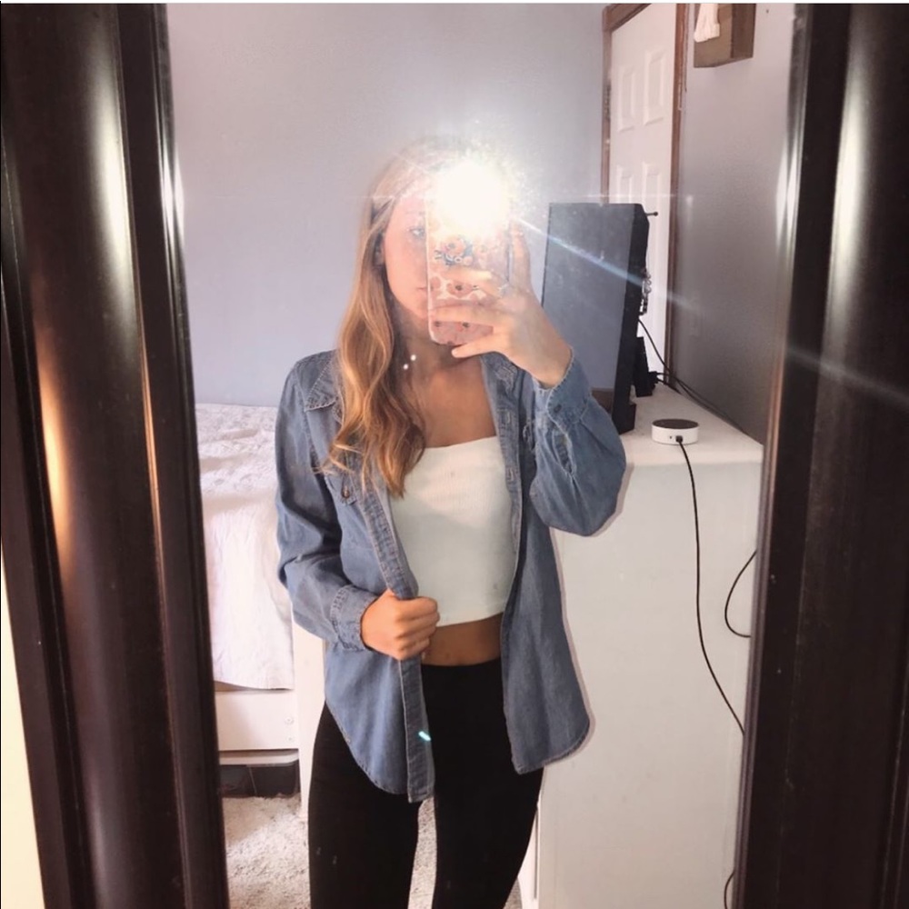 Denim shirt